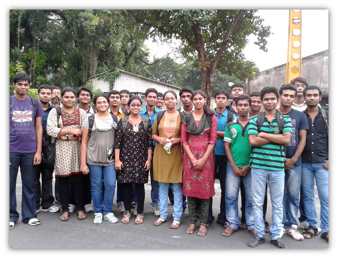 Krishnanagar Government college students visit VECC