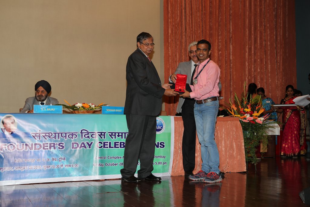 Tapan Rana received the DAE Young Scientist Award