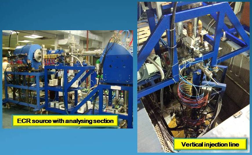 ECR beamline