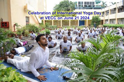 Celebration of International Yoga Day, 2024.