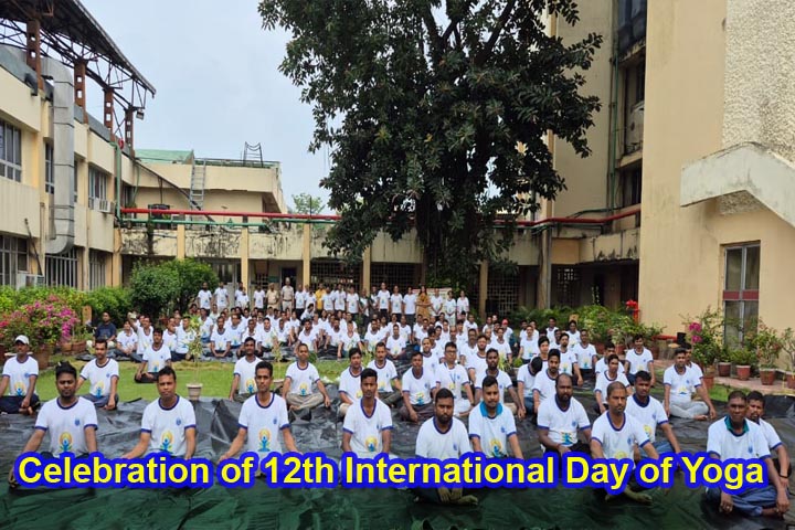 Celebration of International Yoga Day at VECC on June 21 2025